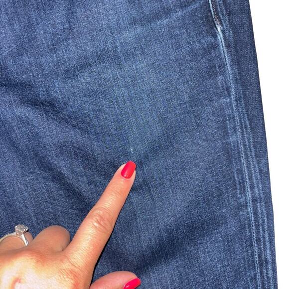 Tory Burch Slim Straight Skinny Blue Wash Jeans Women’s 27 Classic Casual Denim - Picture 11 of 13